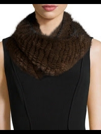 Pologeorgis Infinity Fur Scarf